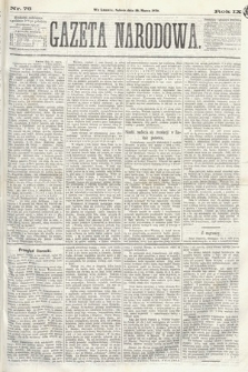 Gazeta Narodowa. 1870, nr 76