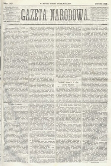 Gazeta Narodowa. 1870, nr 77