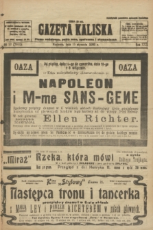 Gazeta Kaliska : pismo codzienne, polityczne, społeczne i ekonomiczne. R.30, № 12 (15 stycznia 1922) = nr 7051