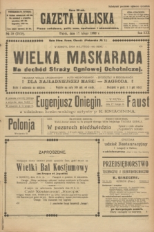Gazeta Kaliska : pismo codzienne, polityczne, społeczne i ekonomiczne. R.30, № 39 (17 lutego 1922) = nr 7078