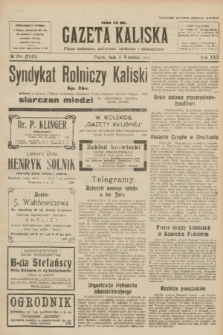 Gazeta Kaliska : pismo codzienne, polityczne, społeczne i ekonomiczne. R.30, № 204 (8 września 1922) = nr 7243
