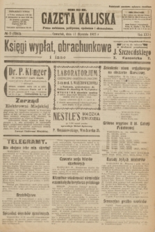 Gazeta Kaliska : pismo codzienne, polityczne, społeczne i ekonomiczne. R.31, № 7 (11 stycznia 1923) = nr 7342
