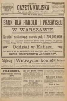Gazeta Kaliska : pismo codzienne, polityczne, społeczne i ekonomiczne. R.31, № 8 (12 stycznia 1923) = nr 7343