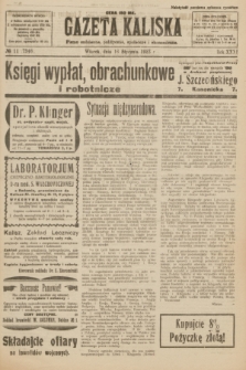 Gazeta Kaliska : pismo codzienne, polityczne, społeczne i ekonomiczne. R.31, № 11 (16 stycznia 1923) = nr 7346