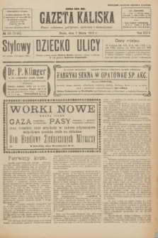 Gazeta Kaliska : pismo codzienne, polityczne, społeczne i ekonomiczne. R.31, № 53 (7 marca 1923) = nr 7389