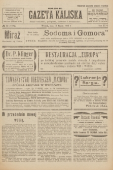 Gazeta Kaliska : pismo codzienne, polityczne, społeczne i ekonomiczne. R.31, № 58 (13 marca 1923) = nr 7394
