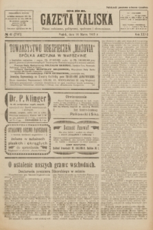 Gazeta Kaliska : pismo codzienne, polityczne, społeczne i ekonomiczne. R.31, № 61 (16 marca 1923) = nr 7397