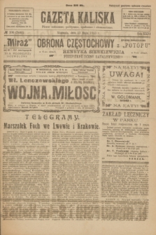 Gazeta Kaliska : pismo codzienne, polityczne, społeczne i ekonomiczne. R.31, № 106 (13 maja 1923) = nr 7441