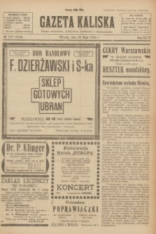 Gazeta Kaliska : pismo codzienne, polityczne, społeczne i ekonomiczne. R.31, № 118 (29 maja 1923) = nr 7453