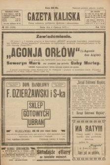 Gazeta Kaliska : pismo codzienne, polityczne, społeczne i ekonomiczne. R.31, № 124 (6 czerwca 1923) = nr 7459