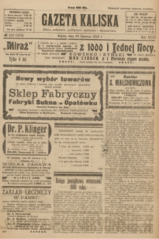 Gazeta Kaliska : pismo codzienne, polityczne, społeczne i ekonomiczne. R.31, № 139 (23 czerwca 1923) = nr 7474