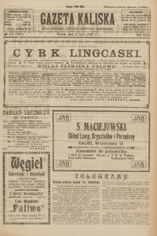 Gazeta Kaliska : pismo codzienne, polityczne, społeczne i ekonomiczne. R.31, № 146 (3 lipca 1923) = nr 7481