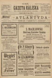 Gazeta Kaliska : pismo codzienne, polityczne, społeczne i ekonomiczne. R.31, № 152 (10 lipca 1923) = nr 7487