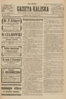 Gazeta Kaliska : pismo codzienne, polityczne, społeczne i ekonomiczne. R.31, № 166 (26 lipca 1923) = nr 7501