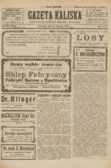 Gazeta Kaliska : pismo codzienne, polityczne, społeczne i ekonomiczne. R.31, № 189 (23 sierpnia 1923) = nr 7524