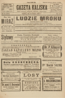 Gazeta Kaliska : pismo codzienne, polityczne, społeczne i ekonomiczne. R.31, № 192 (26 sierpnia 1923) = nr 7527