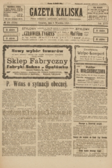Gazeta Kaliska : pismo codzienne, polityczne, społeczne i ekonomiczne. R.31, № 201 (6 września 1923) = nr 7536