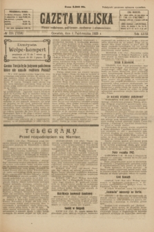 Gazeta Kaliska : pismo codzienne, polityczne, społeczne i ekonomiczne. R.31, № 224 (4 października 1923) = nr 7559