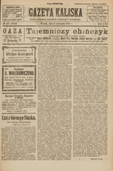 Gazeta Kaliska : pismo codzienne, polityczne, społeczne i ekonomiczne. R.31, № 251 (6 listopada 1923) = nr 7586