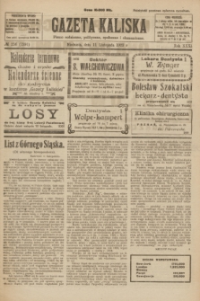 Gazeta Kaliska : pismo codzienne, polityczne, społeczne i ekonomiczne. R.31, № 256 (11 listopada 1923) = nr 7591