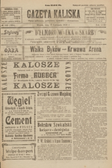 Gazeta Kaliska : pismo codzienne, polityczne, społeczne i ekonomiczne. R.31, № 269 (27 listopada 1923) = nr 7604
