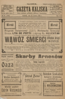 Gazeta Kaliska : pismo codzienne, polityczne, społeczne i ekonomiczne. R.31, № 291 (23 grudnia 1923) = nr 7626