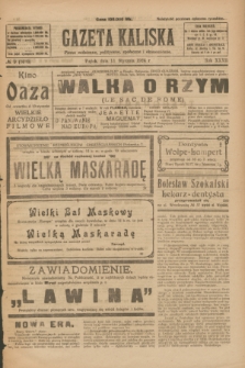 Gazeta Kaliska : pismo codzienne, polityczne, społeczne i ekonomiczne. R.32, № 9 (11 stycznia 1924) = nr 7638