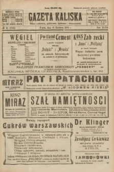 Gazeta Kaliska : pismo codzienne, polityczne, społeczne i ekonomiczne. R.32, № 93 (25 kwietnia 1924) = nr 7723