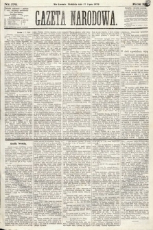 Gazeta Narodowa. 1870, nr 176