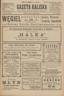 Gazeta Kaliska : pismo codzienne, polityczne, społeczne i ekonomiczne. R.33, nr 102 (3 maja 1925) = nr 8030
