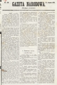 Gazeta Narodowa (wydanie wieczorne). 1870, nr 208