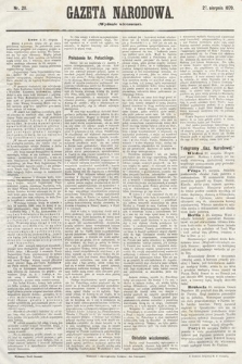 Gazeta Narodowa (wydanie wieczorne). 1870, nr 211