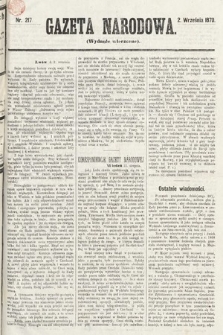 Gazeta Narodowa (wydanie wieczorne). 1870, nr 217
