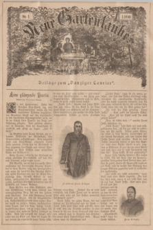 Neue Gartenlaube : Beilage zum „Danziger Courier”. 1900, № 1 ([7 Januar])