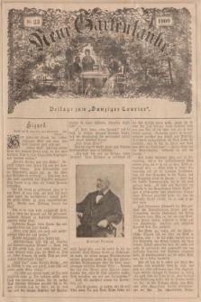 Neue Gartenlaube : Beilage zum „Danziger Courier”. 1900, № 23 ([10 Juni])