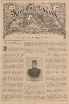 Neue Gartenlaube : Beilage zum „Danziger Courier”. 1900, № 24 ([17 Juni])