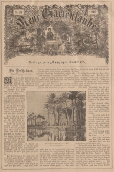 Neue Gartenlaube : Beilage zum „Danziger Courier”. 1900, № 29 ([22 Juli])