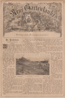 Neue Gartenlaube : Beilage zum „Danziger Courier”. 1900, № 34 ([26 August])