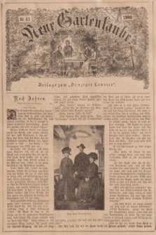 Neue Gartenlaube : Beilage zum „Danziger Courier”. 1900, № 41 ([14 Oktober])