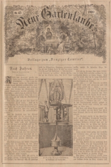 Neue Gartenlaube : Beilage zum „Danziger Courier”. 1900, № 43 ([28 Oktober])