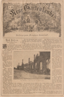 Neue Gartenlaube : Beilage zum „Danziger Courier”. 1900, № 46 ([18 November])