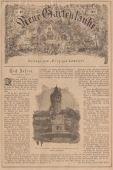 Neue Gartenlaube : Beilage zum „Danziger Courier”. 1900, № 48 ([2 Dezember])