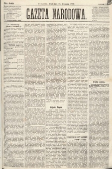 Gazeta Narodowa. 1870, nr 242