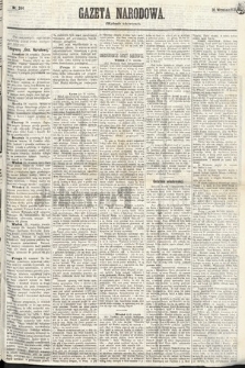 Gazeta Narodowa (wydanie wieczorne). 1870, nr 244