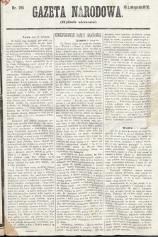 Gazeta Narodowa (wydanie wieczorne). 1870, nr 285