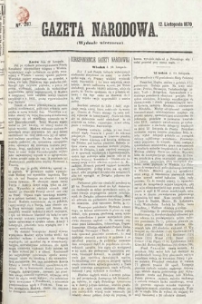 Gazeta Narodowa (wydanie wieczorne). 1870, nr 287