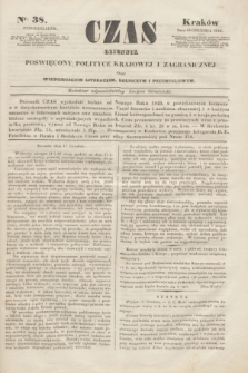 Czas : dziennik poświęcony polityce krajowej i zagranicznej oraz wiadomościom literackim, rolniczym i przemysłowym. [R.1], nr 38 (18 grudnia 1848)