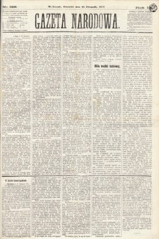 Gazeta Narodowa. 1870, nr 299