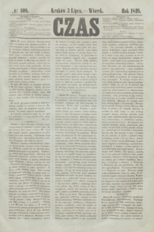 Czas. [R.2], № 109 (3 lipca 1849)