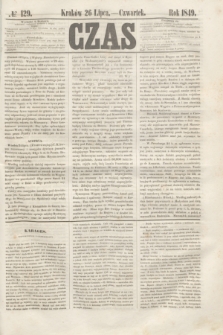 Czas. [R.2], № 129 (26 lipca 1849)